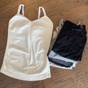 6 nursing tank tops